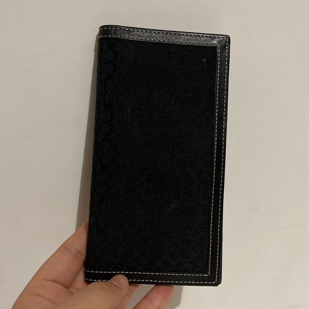 Coach Black Wallet